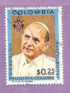 Colombia Used Stamp Scott 782 #6