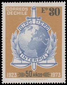 CHILE STAMP YEAR 1973. SCOTT # 437. MINT.