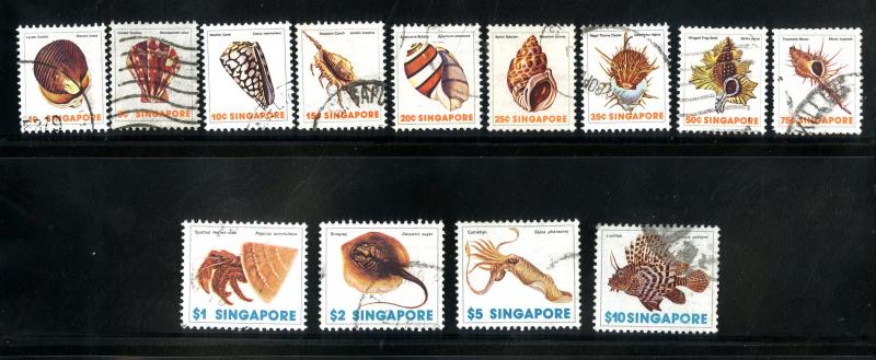 SINGAPORE 263-275 USED SCV $17.90