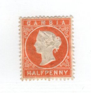 Gambia #5 MH Faults CAT VALUE $15.50