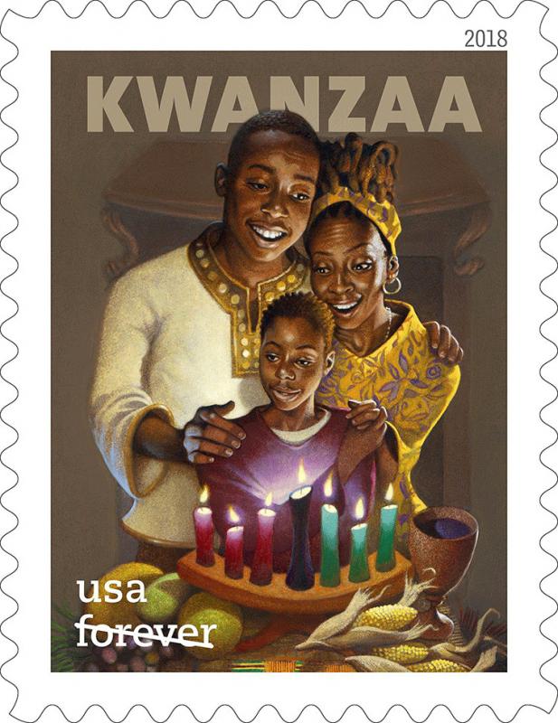 5337 Kwanzaa Forever Single Stamp Mint/nh Free Shipping