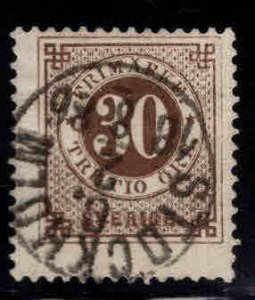 SWEDEN Scott 35a  Used perf 13  stamp