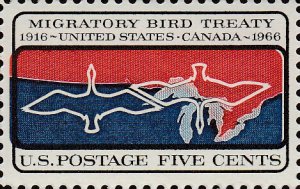 # 1306 MINT NEVER HINGED ( MNH ) MIGRATORY BIRD TREATY