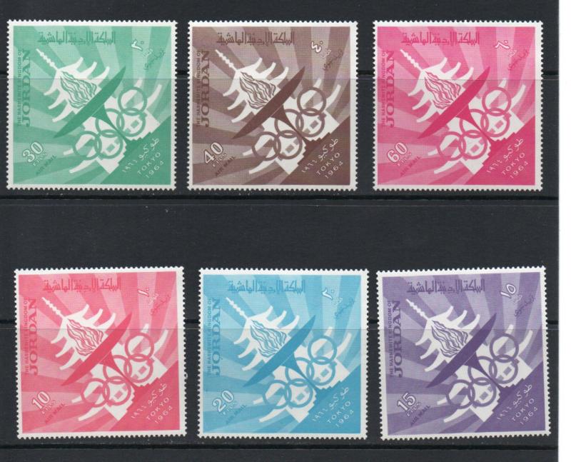 Jordan C29-C34 MNH