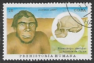 Cuba # 3879 - Peking Man - unused CTO.....{Z26}