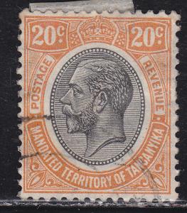 Tanganyika 32 King George V 1927