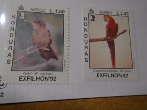 Honduras  #  C868-69  MNH    Birds