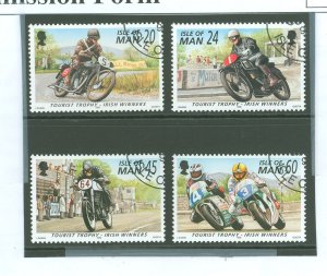 Isle of Man #701-4 Used