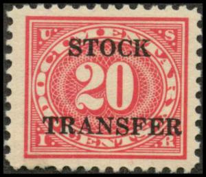 RD35 Mint VF NH Stock Transfer