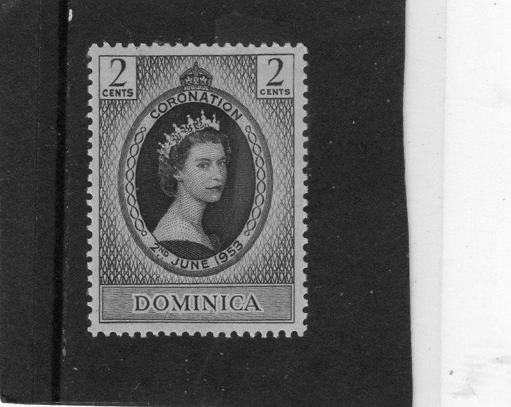 Dominica 1953 Coronation MNH