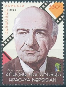 Armenia People Stamps 2020 MNH Hrachya Nersisian Actors Film RCC 1v Set