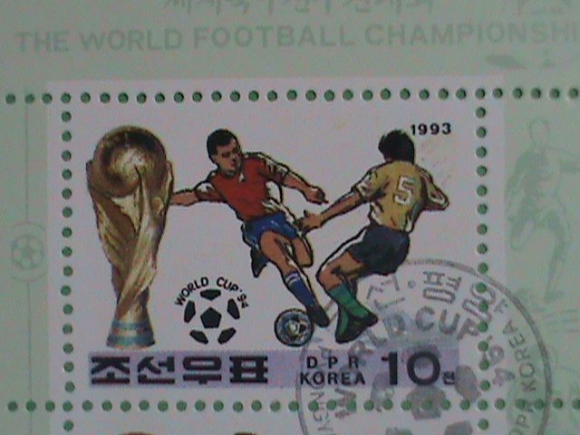 KOREA STAMP 1993 WORLD FOOT BALL CHAMPIONSHIP  ; CTO- NOT HING  S/S SHEET #2