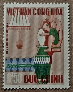 Viet Nam #311 50c Potter, Vases & Lamp MNH (1967)