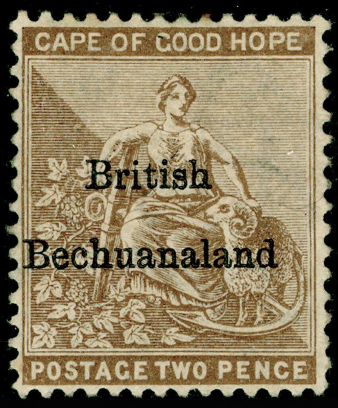 BECHUANALAND SG6, 2d pale bistre, UNUSED. Cat £55.