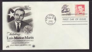 US 2173 Luis Marin PCS U/A FDC