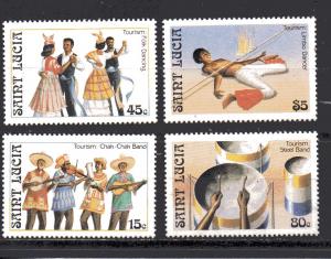 St. Lucia 862-865 MNH