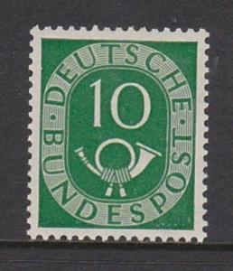Germany 1951-52 Post Horn Scott (675) MH