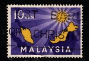 Malaysia - #1 Map - Used