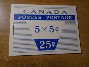 Canada  Bk  52a  glue on back cover