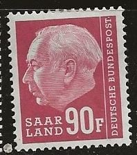 Saar ^^  Scott # 305 - MH