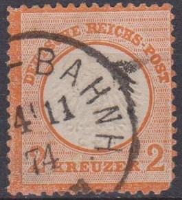 Germany #8 Fine Used Railway Cancel CV $160.00 (7104)  