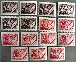 Slovakia 1945 Postage Due Stamp