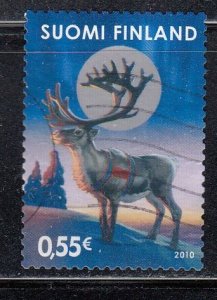 Finland 2010 Sc#1363b Christmas, Rudolph the Reindeer Used