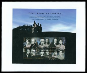 Scott 4384 42c Civil Rights Pioneers Sheet First Day Cover (Large Size Envelope)
