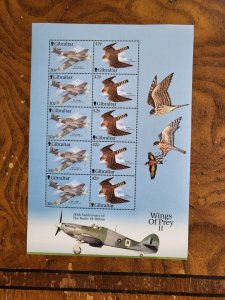 Stamps Gibraltar Scott #851-3 sheetlets nh