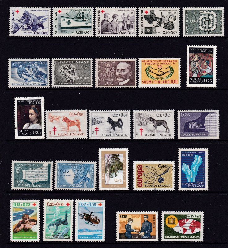 Finland a small mint lot from the 1960's