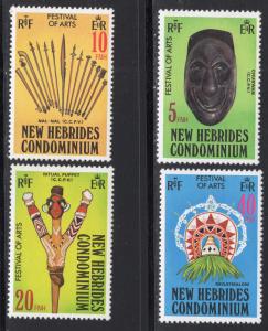 NEW HEBRIDES-BRITISH SCOTT 268-271