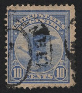 United States USED Scott Number F1 REGISTRATION STAMP F-VF DL#1  - BARNEYS