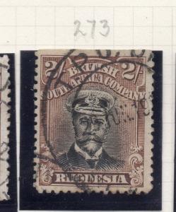 Rhodesia 1913-22 GV Admiral Type Early Issue Fine Used 2S. 274396