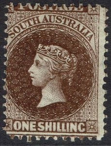 SOUTH AUSTRALIA 1876 QV 1/- WMK BROAD STAR