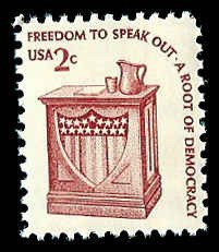 PCBstamps   US #1582 2c Freedom to Speak Out, MNH, (17)