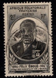 French Equatorial Africa Scott 156 Used stamp