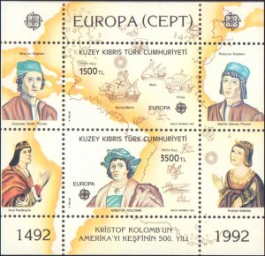 Turkish Republic of Northern Cyprus #326, Complete Set, 1999, Europa, Never H...