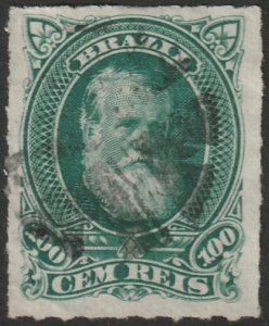 Brazil 1878 Sc 72 used