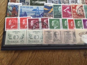 Sweden mounted mint or used stamps  A12384