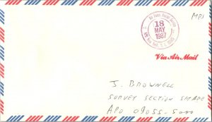 United States A.P.O.'s Soldier's Free Mail 1987 Air Force Postal Service, APO...