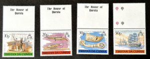 Tristan da Cunha:1988, Whaling in the 19th Century, MNH set