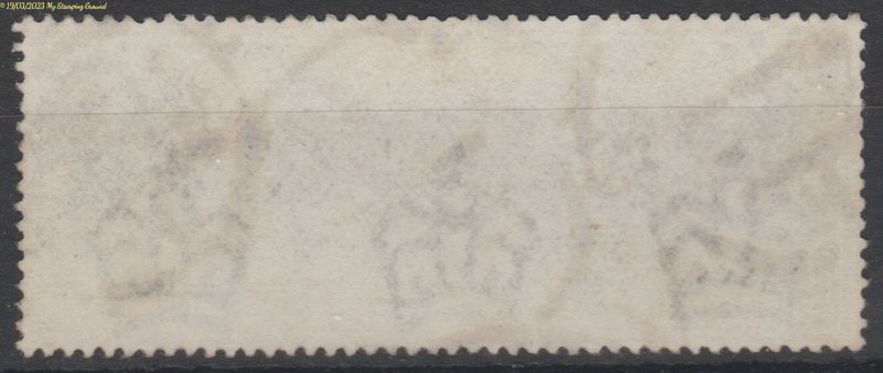 SG:185 used 1884 Watermark 3 Crowns