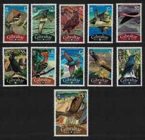 Gibraltar Birds 11v 2008 MNH SG#1248=1260 MI#1247-1258