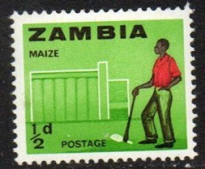 Zambia Sc #4 Mint Hinged