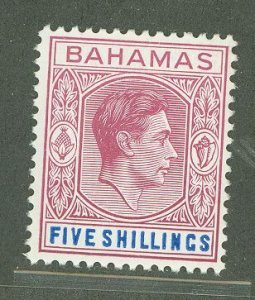 Bahamas #112 Unused Single