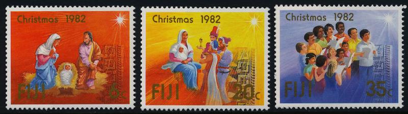 Fiji 477-9 MNH Christmas