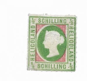 Heligoland #1 MH Likely Reprint - Stamp - CAT VALUE $150.00