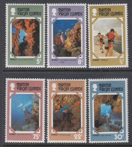 British Virgin Islands 327-332 Marine Life MNH VF