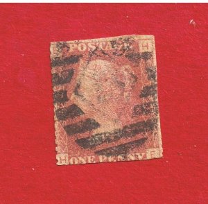 Great Britain #33 F-VF used  Queen Victoria  P#171  Free S/H