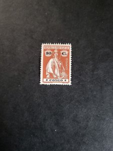 Stamps Portuguese Congo Scott #108 hinged